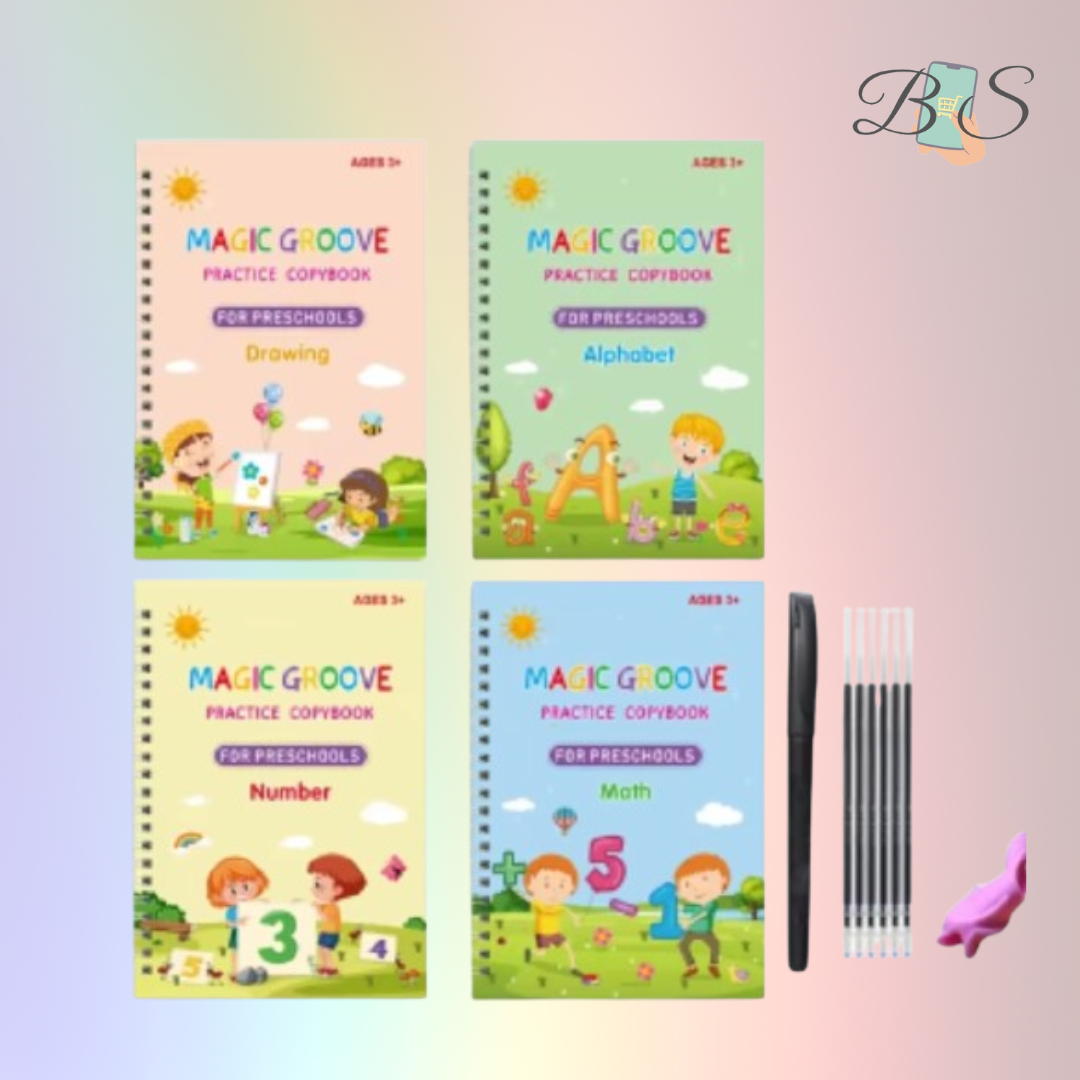 MagicBook Montessori™- Set Cuaderno Caligrafía Montessori