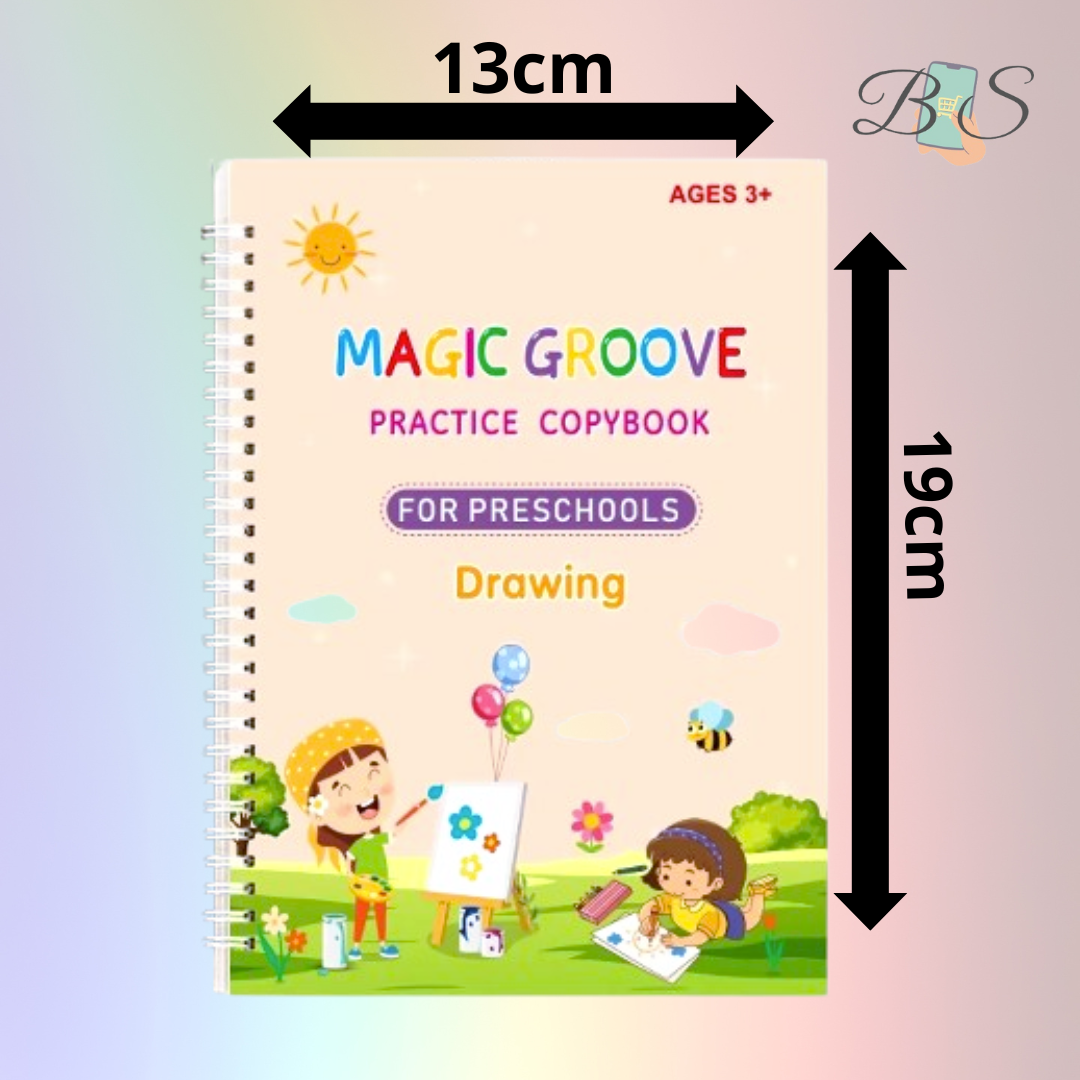 MagicBook Montessori™- Set Cuaderno Caligrafía Montessori