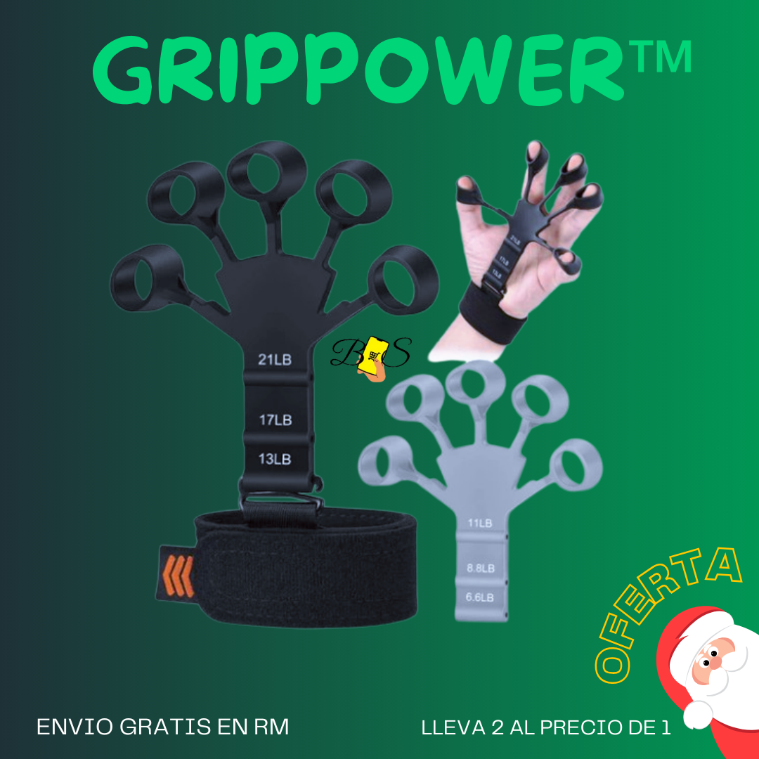 GripPower™-  2 ejercitador de dedos