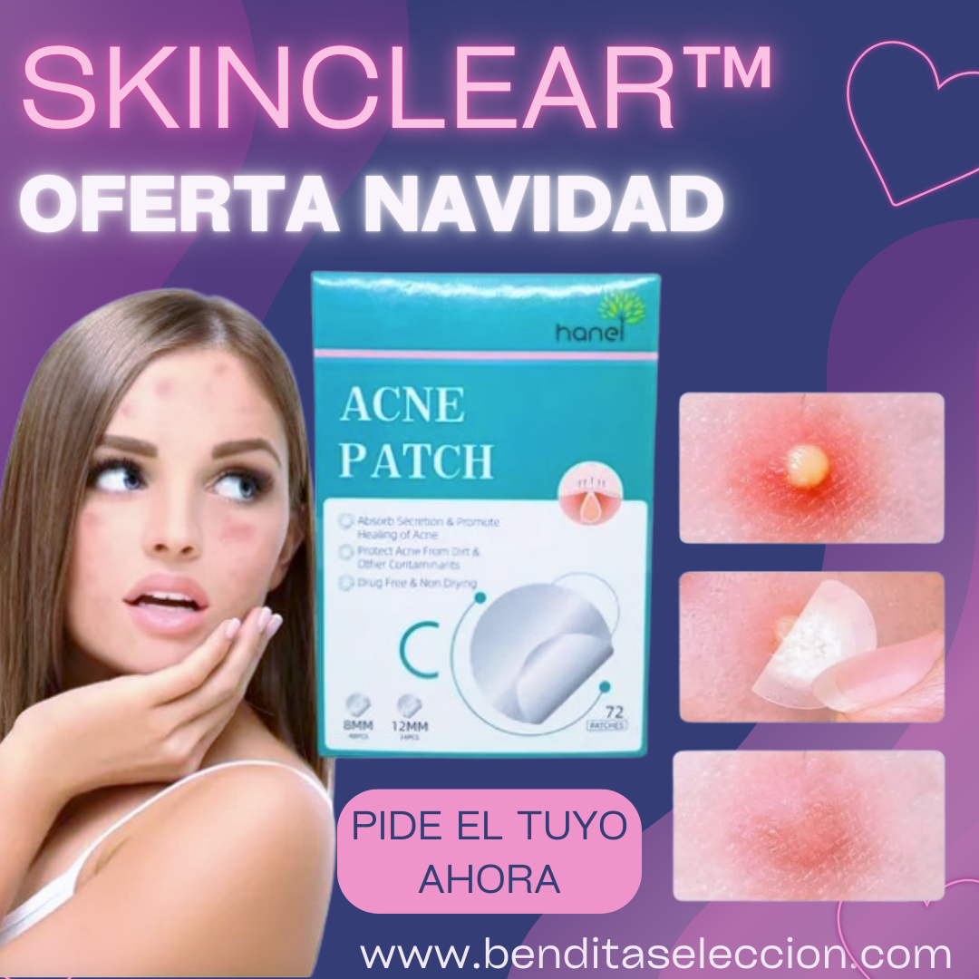 SkinClear™ - Parche anti acné